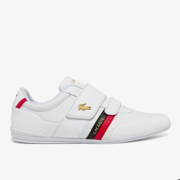 Lacoste Other - Men's Misano Strap Leather and Synthetic Sneakers